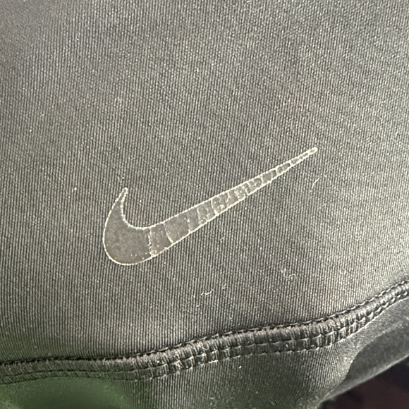 Nike Dri Fit Black Pull On Pants Womens L Low Rise Athletic Active Sweats - Picture 9 of 12